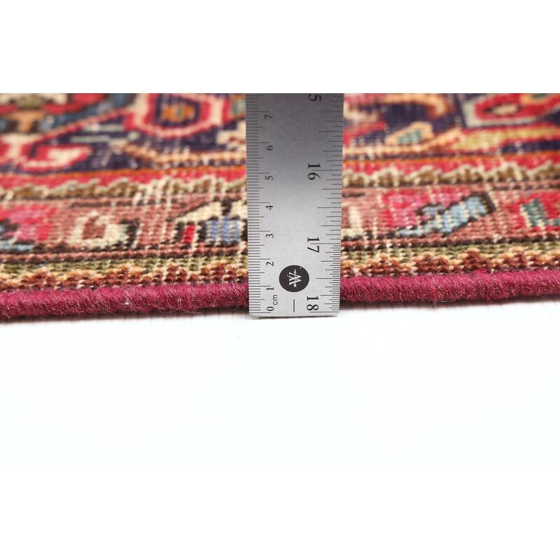 ECARPETGALLERY Hand-knotted Antalya Vintage Red Wool Rug - 6'5 x 9'7