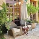 preview thumbnail 2 of 6, Montlake FadeSafe Contoured Patio Dining Seat Cushion-18"Lx18"Wx2"H