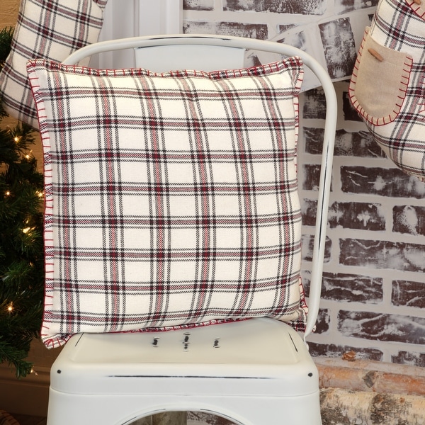 Amory Plaid Pillow 16x16. Opens flyout.