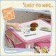 preview thumbnail 4 of 5, Height Adjustable Toddler Table with 2 Chairs and Storage, 3-Piece Kids Activity Set for Drawing and Crafts, Ages 18 Months