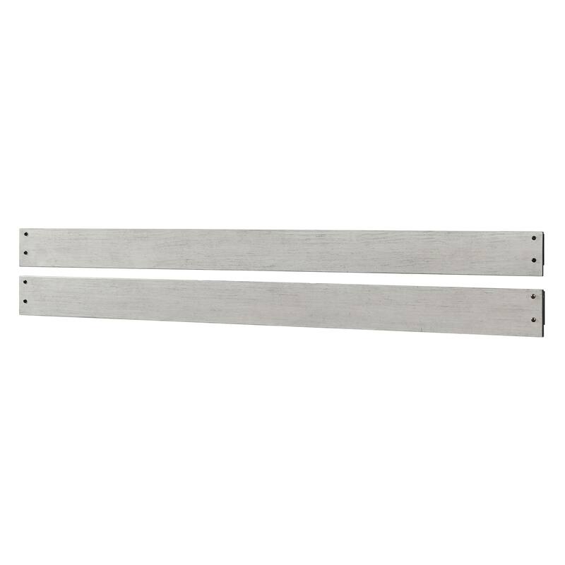 Timber Ridge 75" Wide Wood Full Size Bed Rails, Weathered Washed Sierra