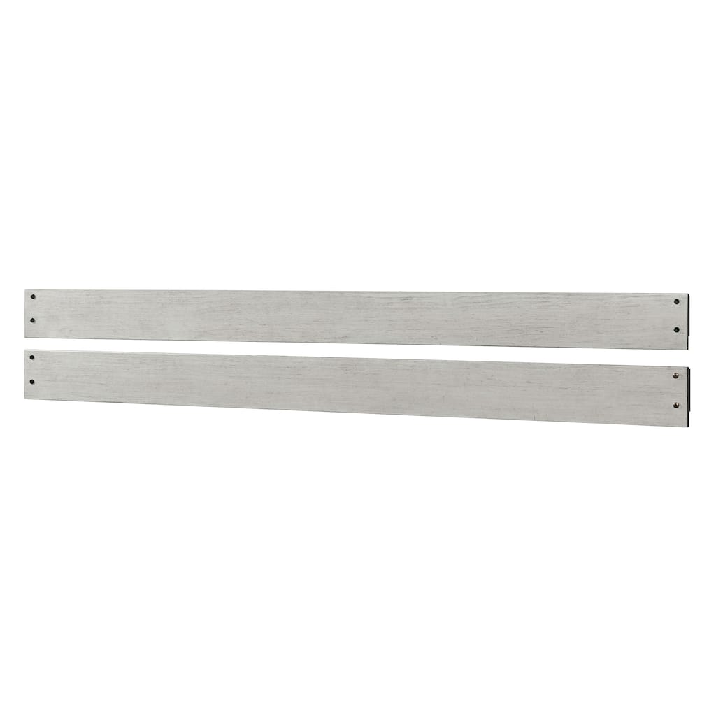 Timber Ridge 75" Wide Wood Full Size Bed Rails, Weathered Washed Sierra