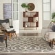 preview thumbnail 85 of 123, Nourison Palamos Geometric Scroll Indoor Outdoor Area Rug