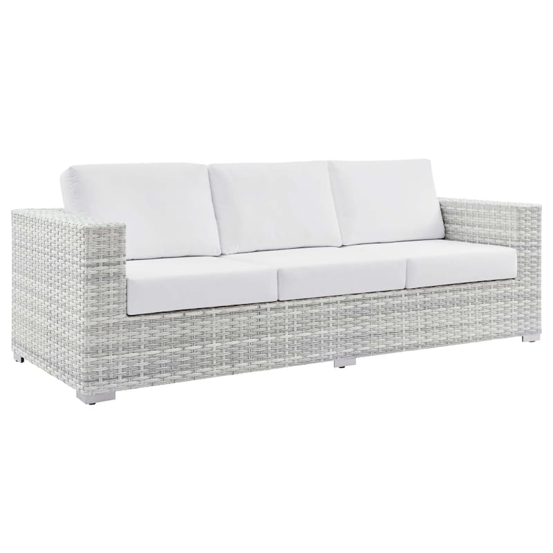 Convene Outdoor Patio Sofa - White
