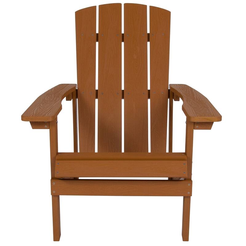 All-weather Poly Resin Wood Outdoor Adirondack Chair (Set of 4)