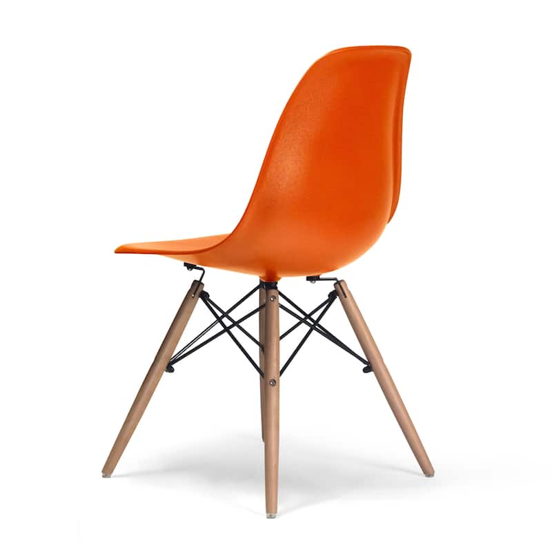 Paris-2 Side Chairs with Natural Legs (Set of 2)