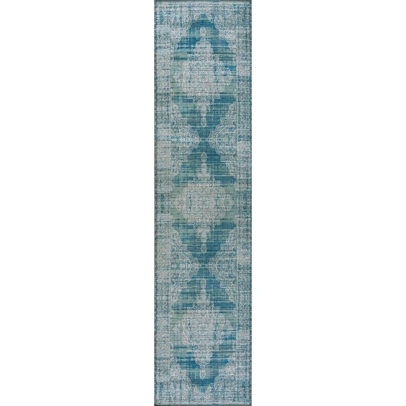 JONATHAN Y Asa Bohemian Medallion Machine Washable Area Rug