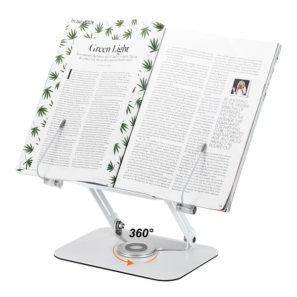 BEAUTRIP Book Stand For Reading, Foldable Book Holder For Desk Hands F