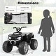 preview thumbnail 41 of 58, Honeyjoy 24V Kids Ride-On Electric ATV 4-Wheeler Quad Car with - See Details