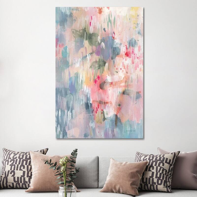 iCanvas "Soothing Abstract" by Danhui Nai Canvas Print