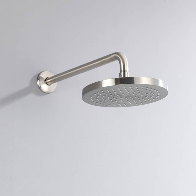 Luxier SS-B02 Single Handle 1-Spray Shower Faucet (Valve Included)