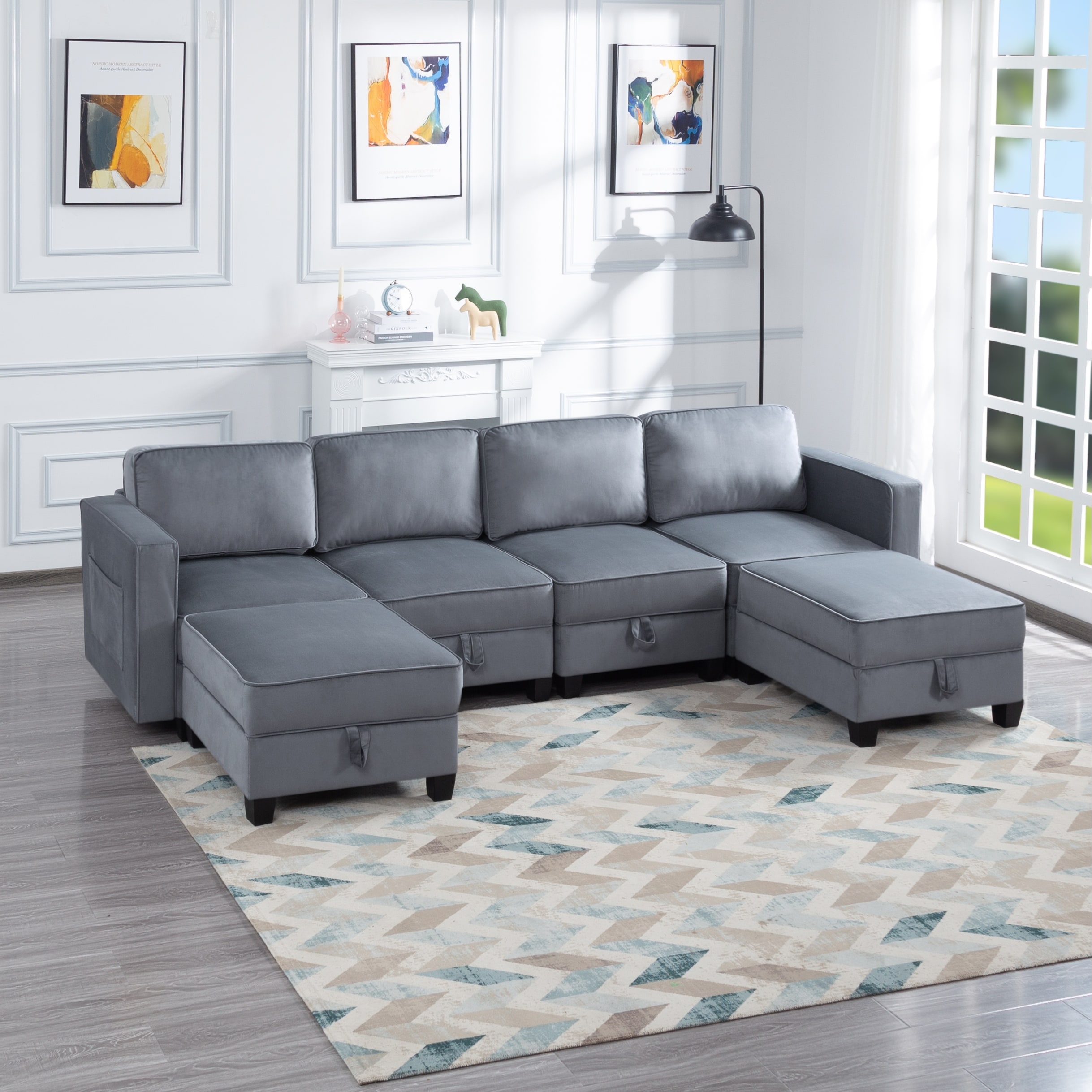 Square online couch sectional