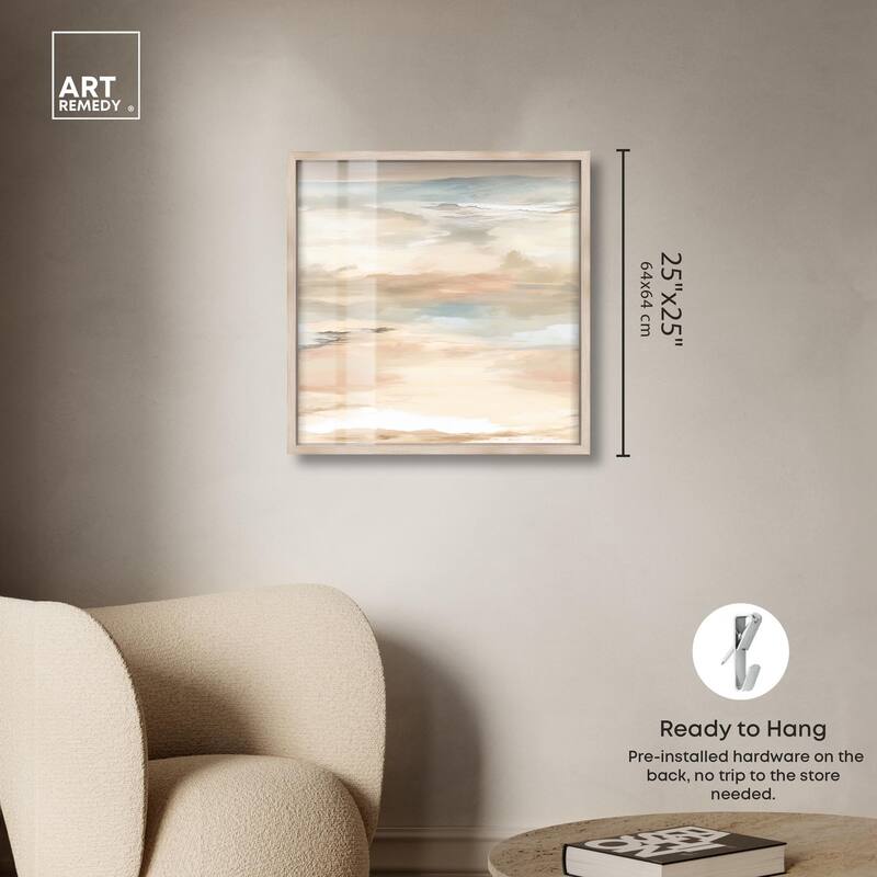 Roseate Skyfall I Shadowbox by Art Remedy