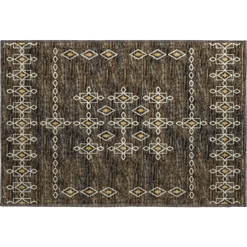 Premium Washable Super Soft Boho Medallion Mayfield Rug