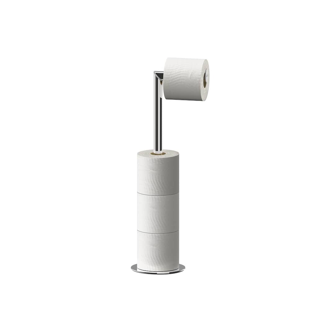 Joseph Joseph EasyStore Luxe 2-in-1 Toilet Paper Stand - Stainless Steel