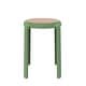 preview thumbnail 21 of 48, Tresse All-Weather Round Stackable Dining Stool with Wicker-Style Seat for Indoor, Outdoor, Patio, and Kitchen - Fully Assembled