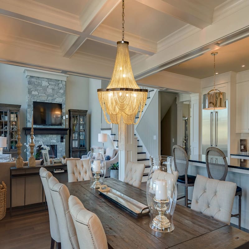 8 - Light Luxury Large Antique Unique / Statement Empire Chandelier