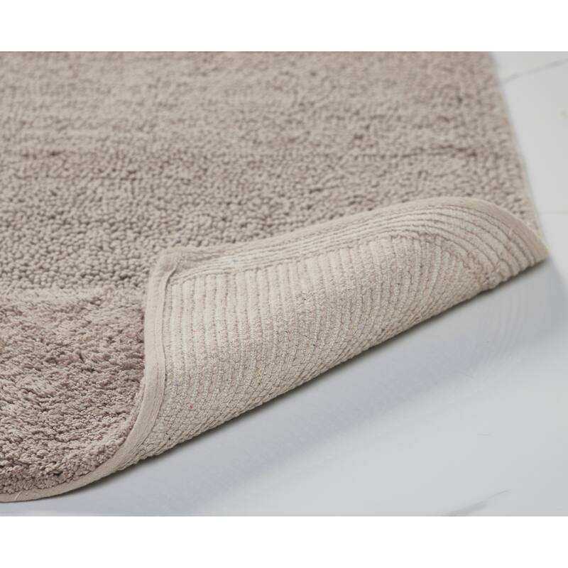 Better Trends Granada Collection 100% Cotton Tufted Bath Mats with Non-Slip Spray Latex Backing, Machine Washable for Bathroom