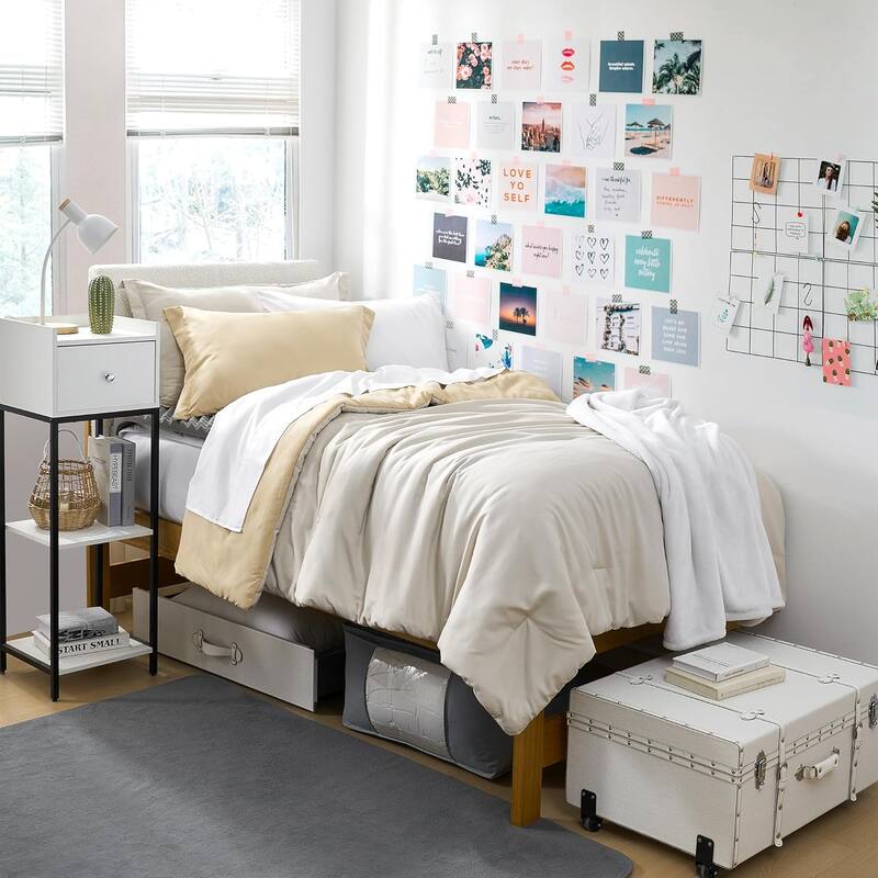 Twin XL College Bedding Package - Basic Dorm Necessities