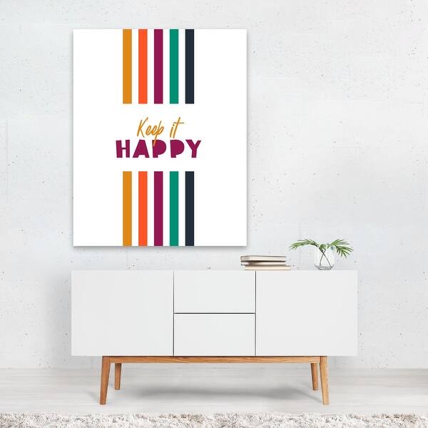 Shop Happiness Motivational Quotes Sayings Unframed Wall Art Print Poster Overstock 31658784