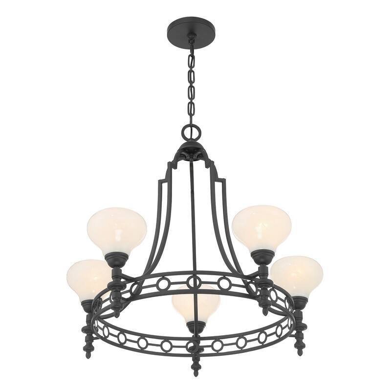 Savoy House 1-1606-5 Allston 5 Light 30" Wide LED Chandelier