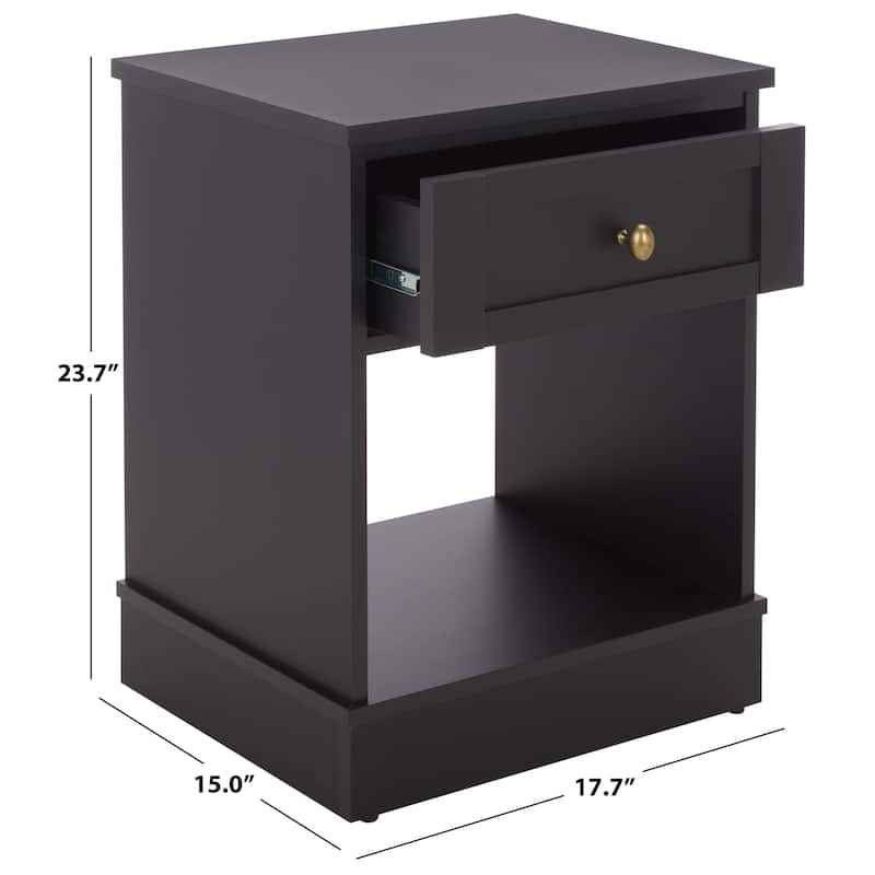 SAFAVIEH Home Shafa Side Table - 18"W x 15"D x 24"H