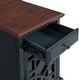 preview thumbnail 5 of 6, Elegant Chairside Table with Power by Martin Svensson Home
