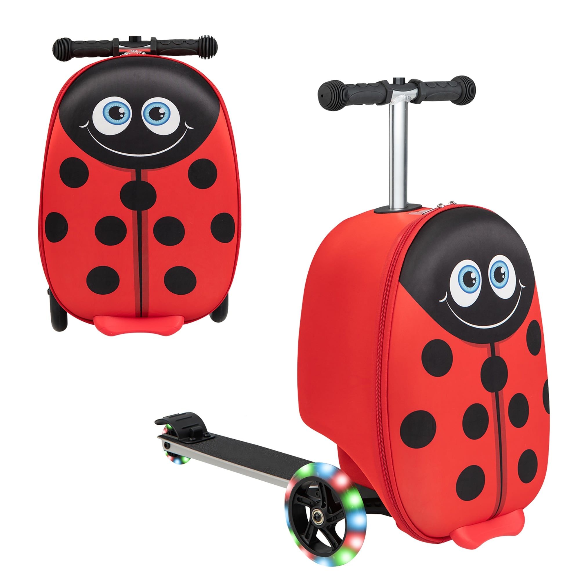 Kid suitcase with scooter clearance