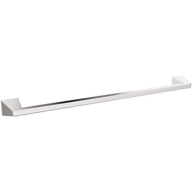 Amerock Blackrock 24" Towel Bar - Polished Nickel