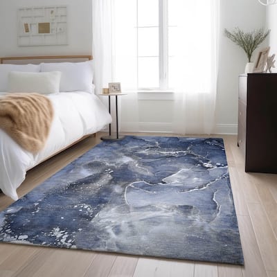 Premium Washable Super Soft Abstract Contemporary Mayfield Rug