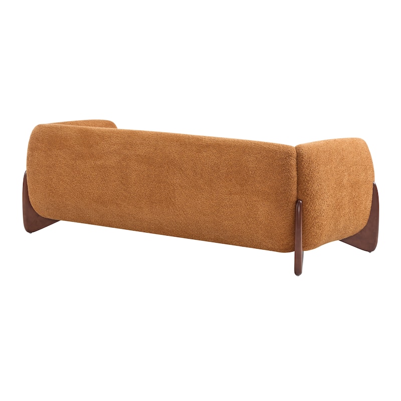 Alma Upholstered Boucle 3-Seat Sofa by Christopher Knight Home