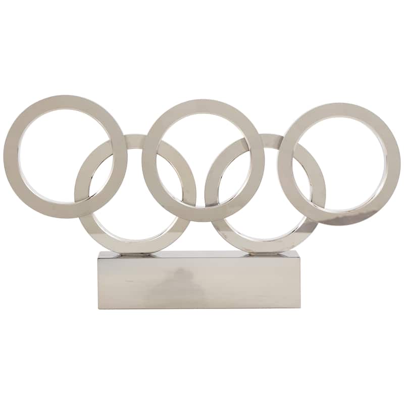 Black Crystal Geometric Decorative Sculpture