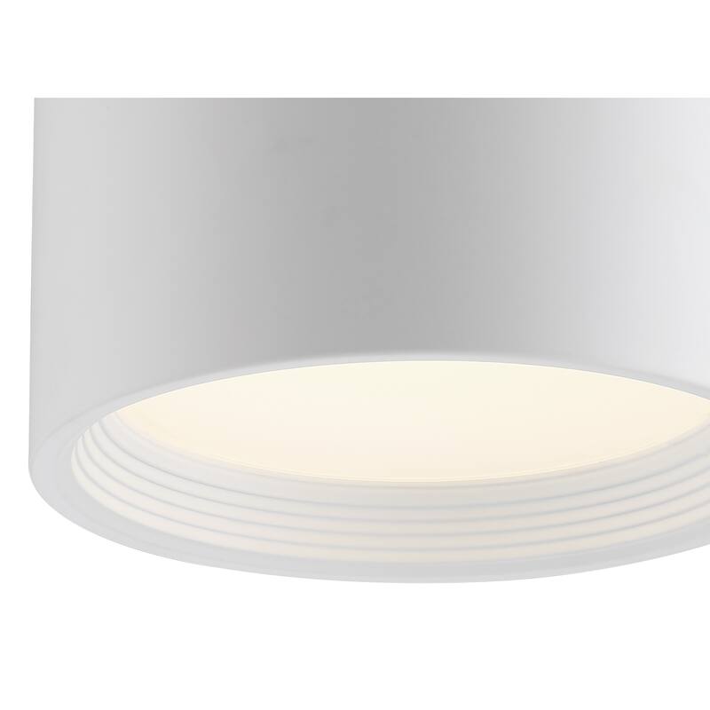 Reel 1-light White LED Small Flush Mount