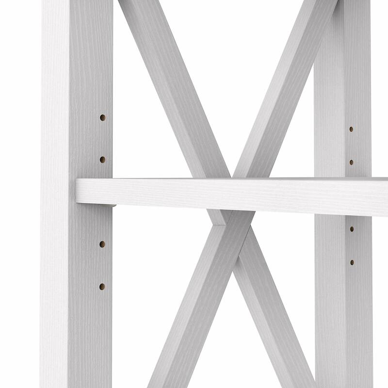Console Table with Drawers and Shelves
