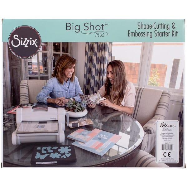 Sizzix Big Shot Switch Plus Starter Kit Electric Die Cutting & Embossing  Machine (9)