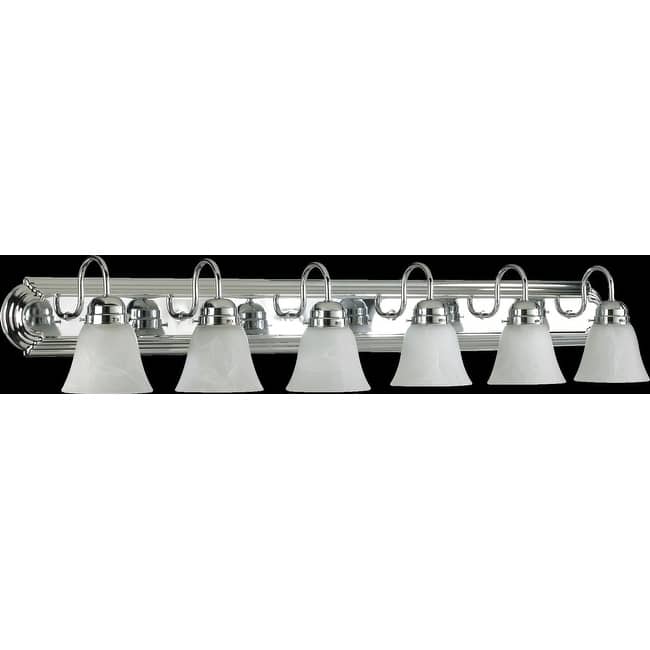James Allan QIBF33219 Champion 6 Light 48" Wide Bathroom Vanity Light