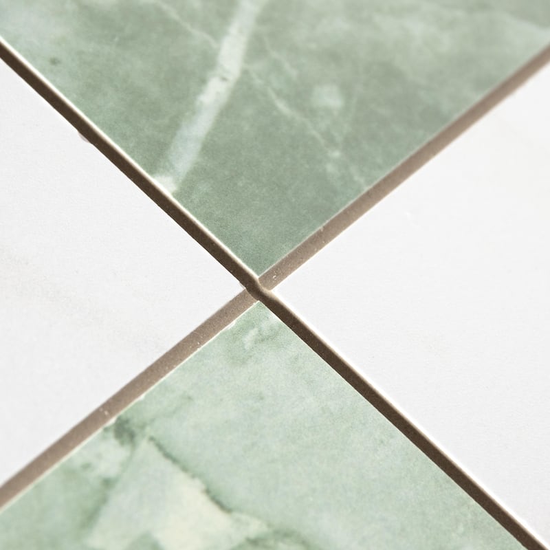 Merola Tile Marbilia Chess Jungle 17-3/8" x 17-3/8" Porcelain Floor and Wall Tile