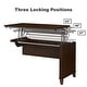 preview thumbnail 29 of 67, Bush Somerset 72W 3 Position Sit to Stand L Shaped Desk in Ash Gray