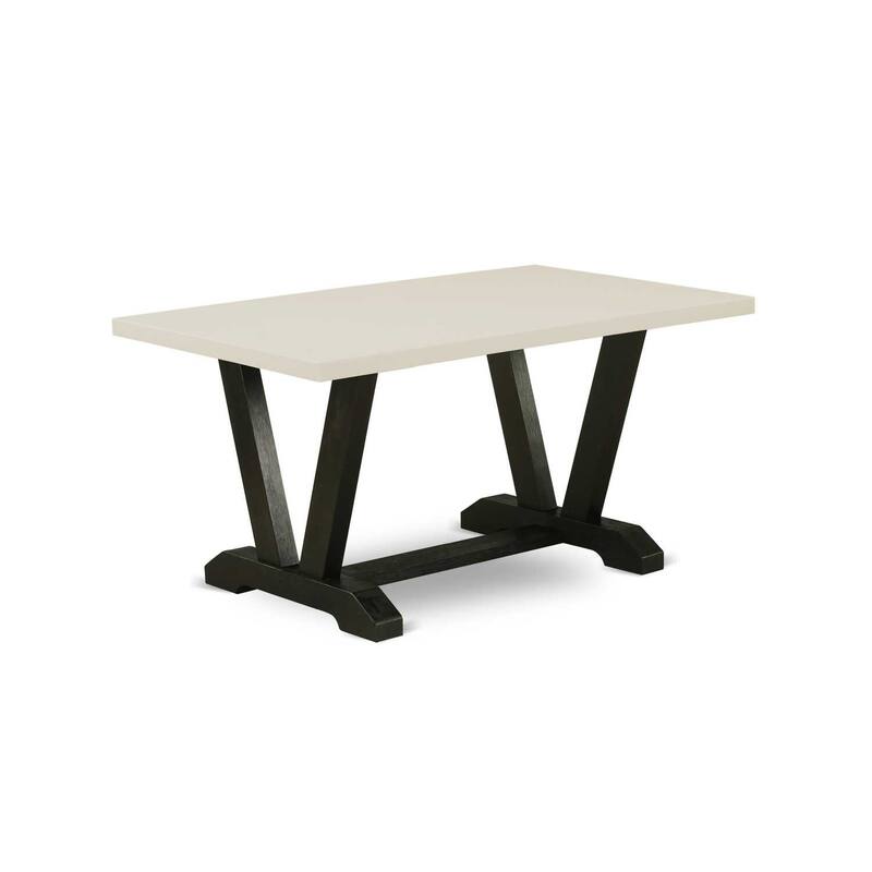 HomeStock 5-Piece Rectangle Natural Oak Finish Solid Wood Top Dining Table with 4 Upholstered Chairs with Lattice Back