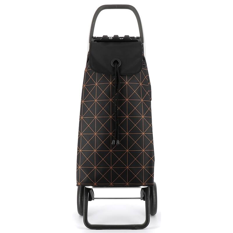 Rolser I-Max Star 2 Wheel Foldable Shopping Trolley - 16.14 in. W x 41.14 in. H x 12.6 in. D