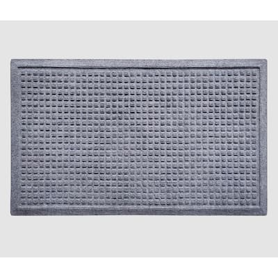 A1HC New All Weather Superior Dirt and Moisture Absorbing Polypropylene Door Mat with Non-Slip Backing for Inside Outside Use
