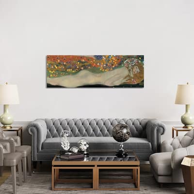iCanvas "Sea Serpents, Detail IV" by Gustav Klimt Canvas Print