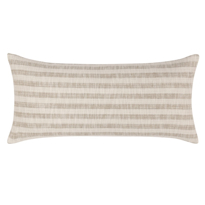 Villa by Classic Home Linna Linen Blend Fabric Throw Pillow