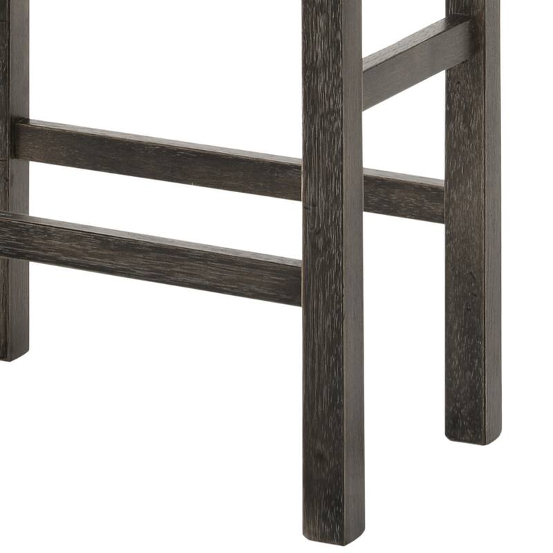 Tan and Weathered Grey Counter Height Stools (Set of 2) - Tan