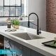 preview thumbnail 156 of 158, Kraus Bolden 2-Function 1-Handle Commercial Pulldown Kitchen Faucet