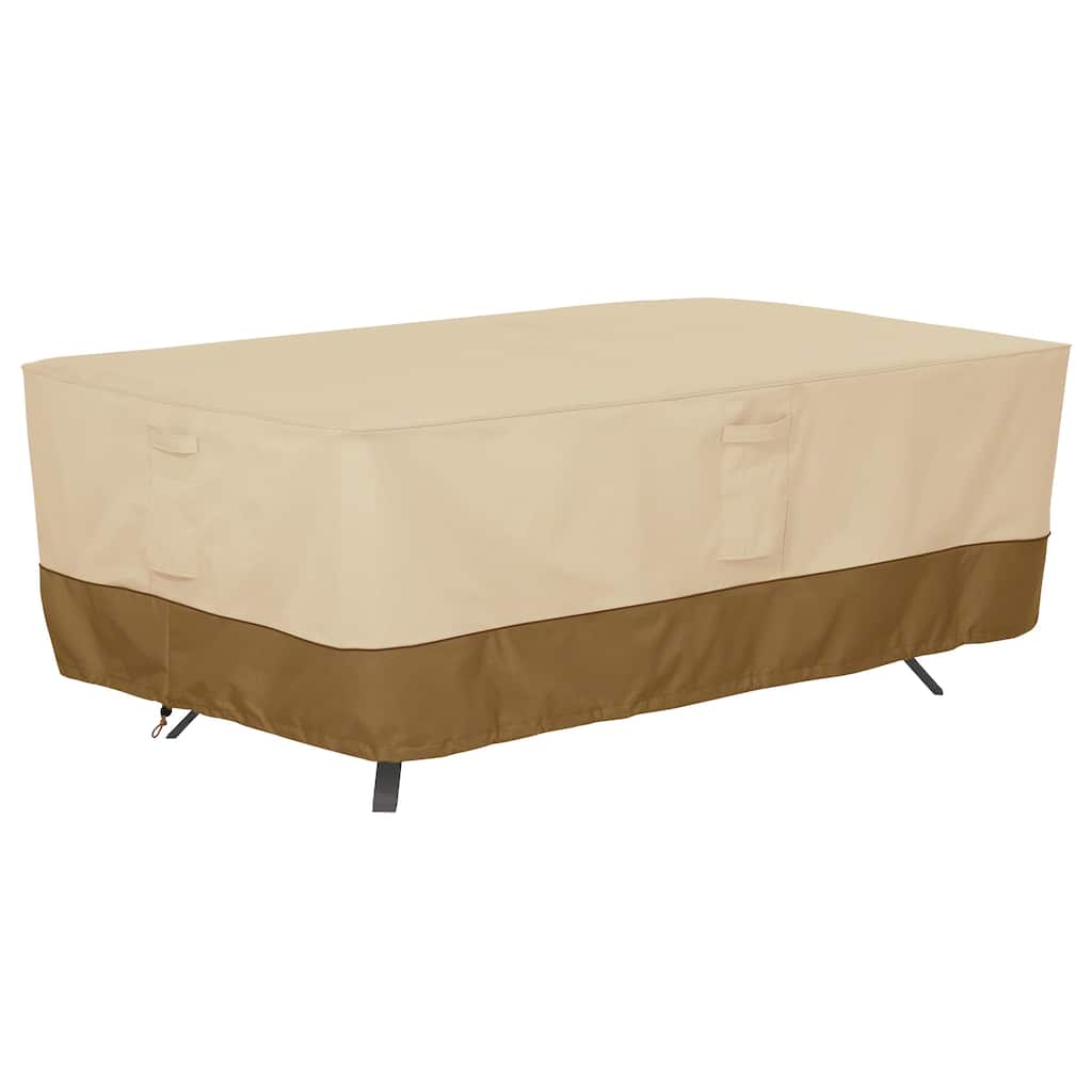 Classic Accessories Veranda Water-Resistant 96 Inch Rectangular/Oval Patio Table Cover