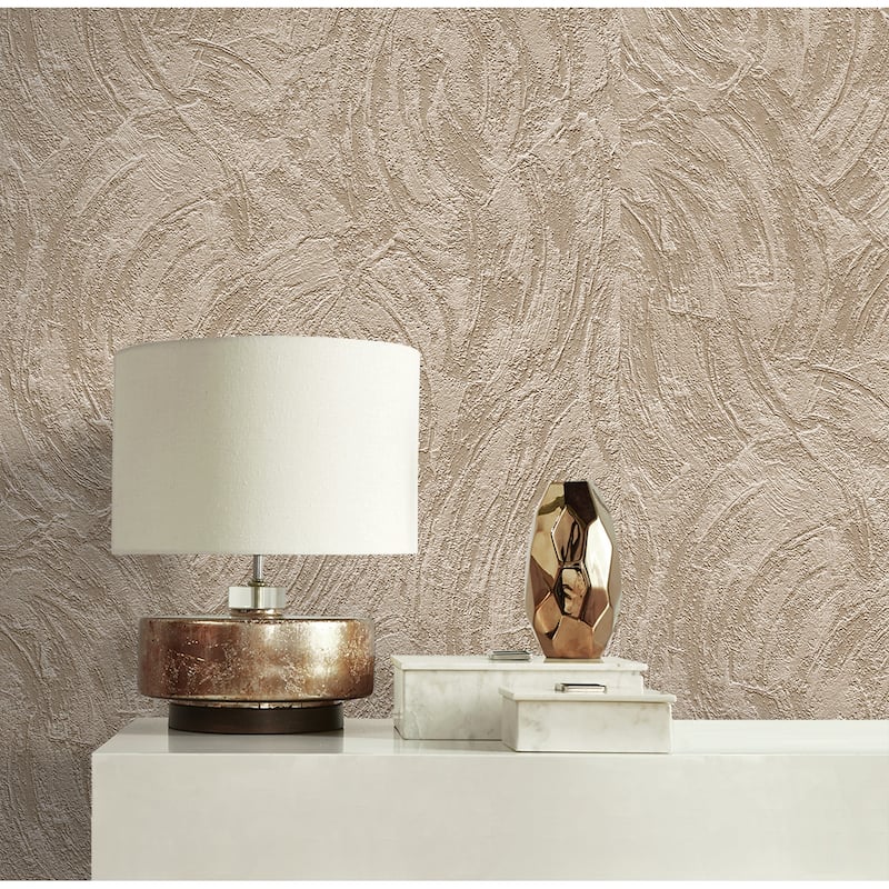 Erismann Stucco Faux Paintable Wallpaper - 20.9 in. W x 33 ft. L