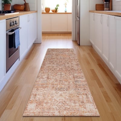 Premium Washable Super Soft Vintage Traditional Mayfield Rug