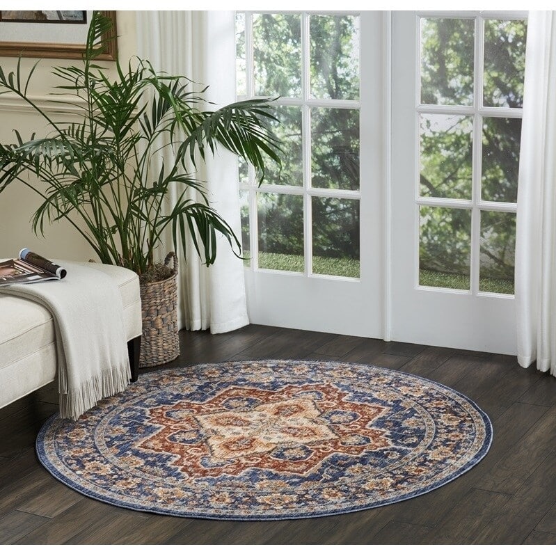 Nourison Reseda Persian Medallion Area Rug
