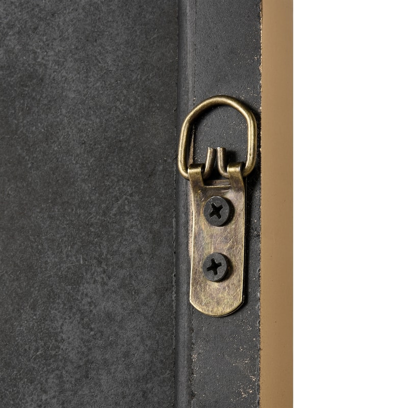 Elk Home Loni Gold Wood Composite 20.75 Inch Wide Mirror